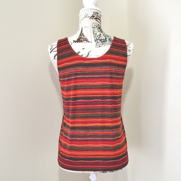 Chico's Tank Top Sz 1 - Picture 4 of 7